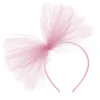 Diadema Decoración de Tul Rosa