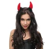 Diadema Demonio con Plumas