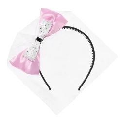 Diadema Doble Lazo con Tul