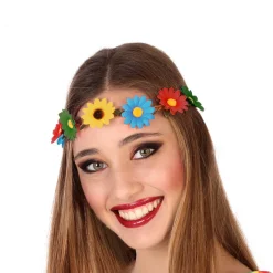 Diadema Margaritas Multicolor Adulto
