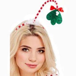 Diadema Navideña Muérdago