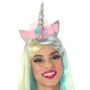 Diadema Unicornio Flores