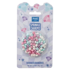 Diamantes Comestibles de Colores 25 gr - PME