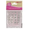 Diamantes Comestibles de Gelatina 20 ud - Funcakes