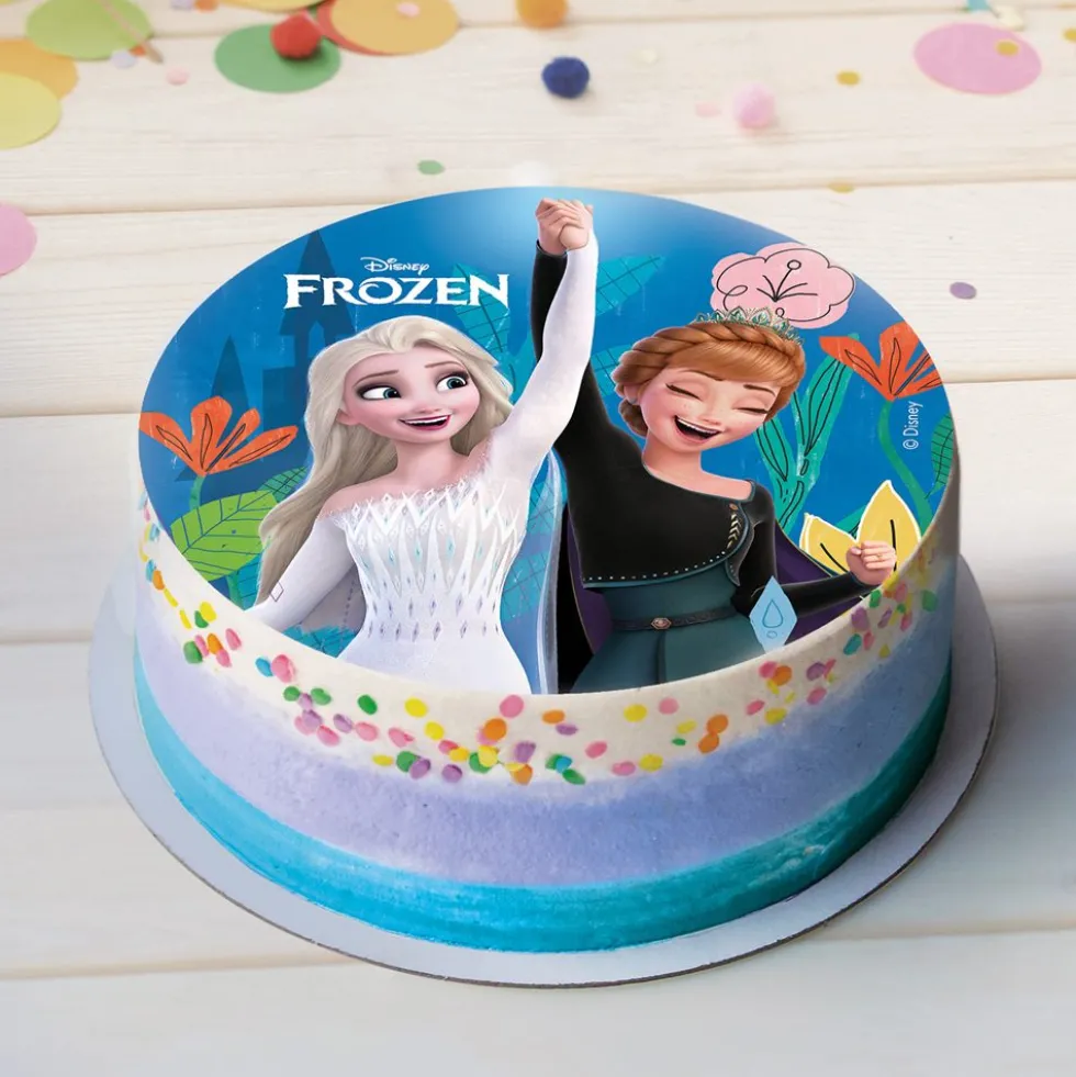 Disco Comestible Frozen 15,5 cm