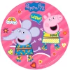 Disco de Azúcar Peppa y Emily Arcoíris