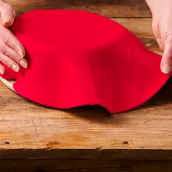 Disco de Fondant Extendido Rojo Fuego - Funcakes