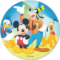 Disco de oblea Mickey Mouse 20cm