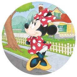Disco de oblea Minnie Mouse 20 cm