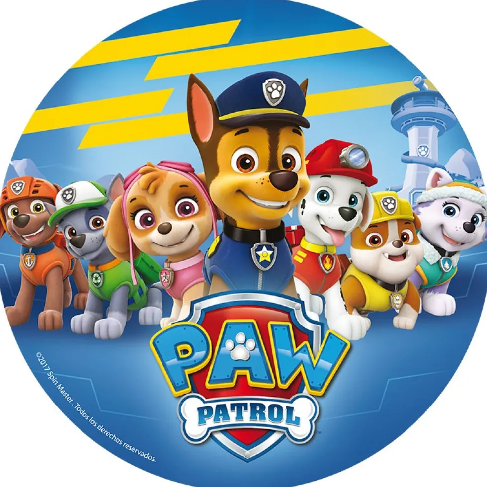 Disco de oblea patrulla canina modelo C