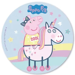 Disco de Oblea Peppa Pig 20 cm