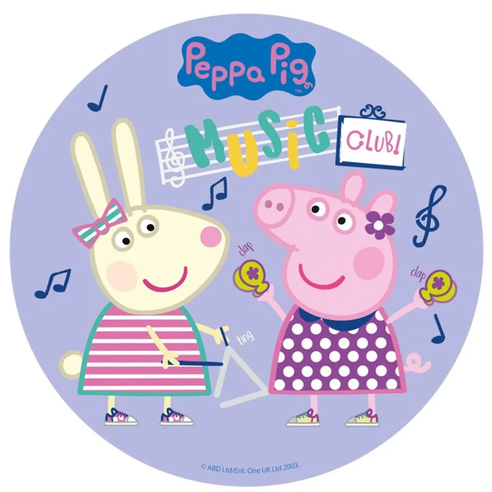 Disco de Oblea Peppa Pig Modelo C
