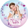 Disco de oblea Violetta Escuchando Música
