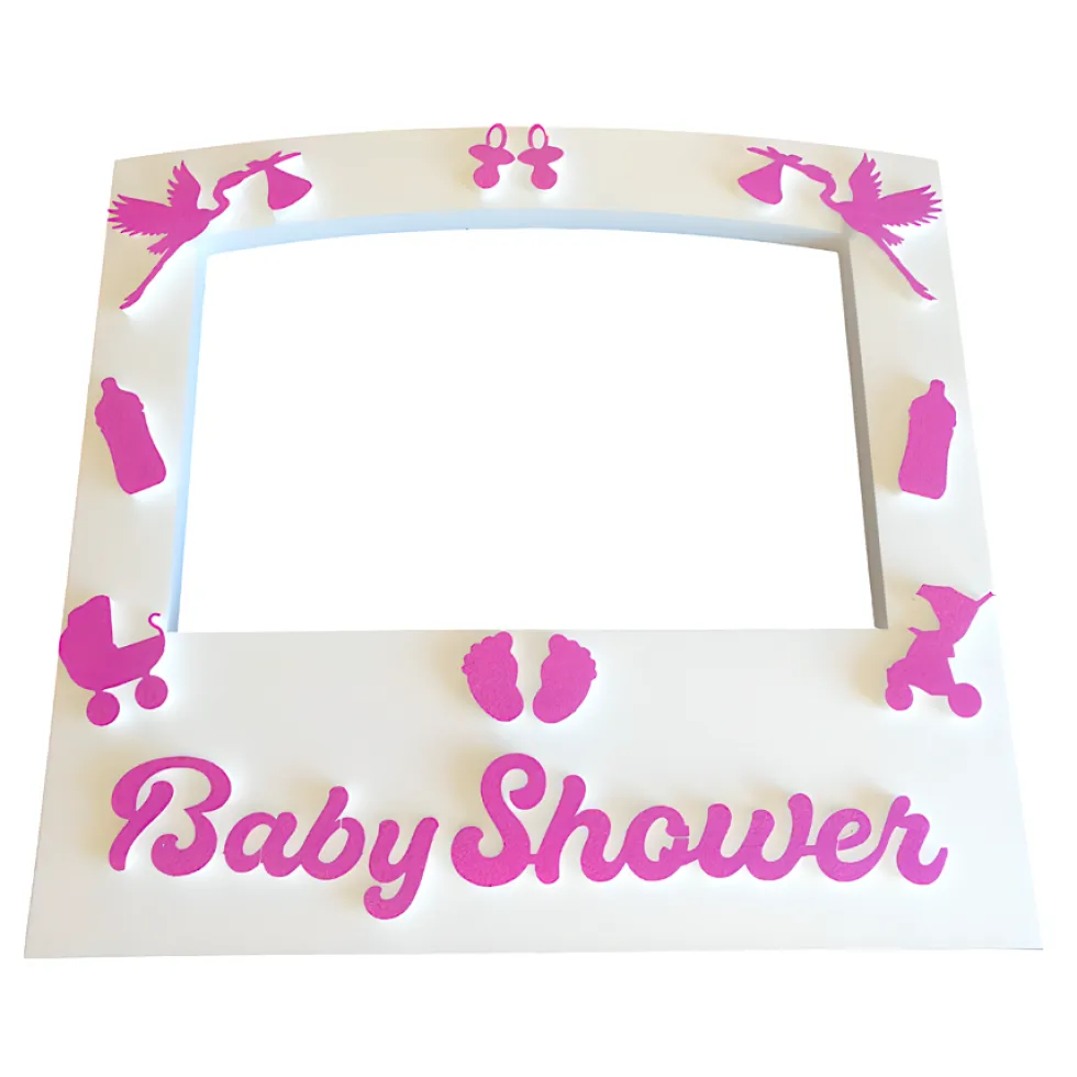 Dummie Photocall - Baby Shower Rosa 75 cm