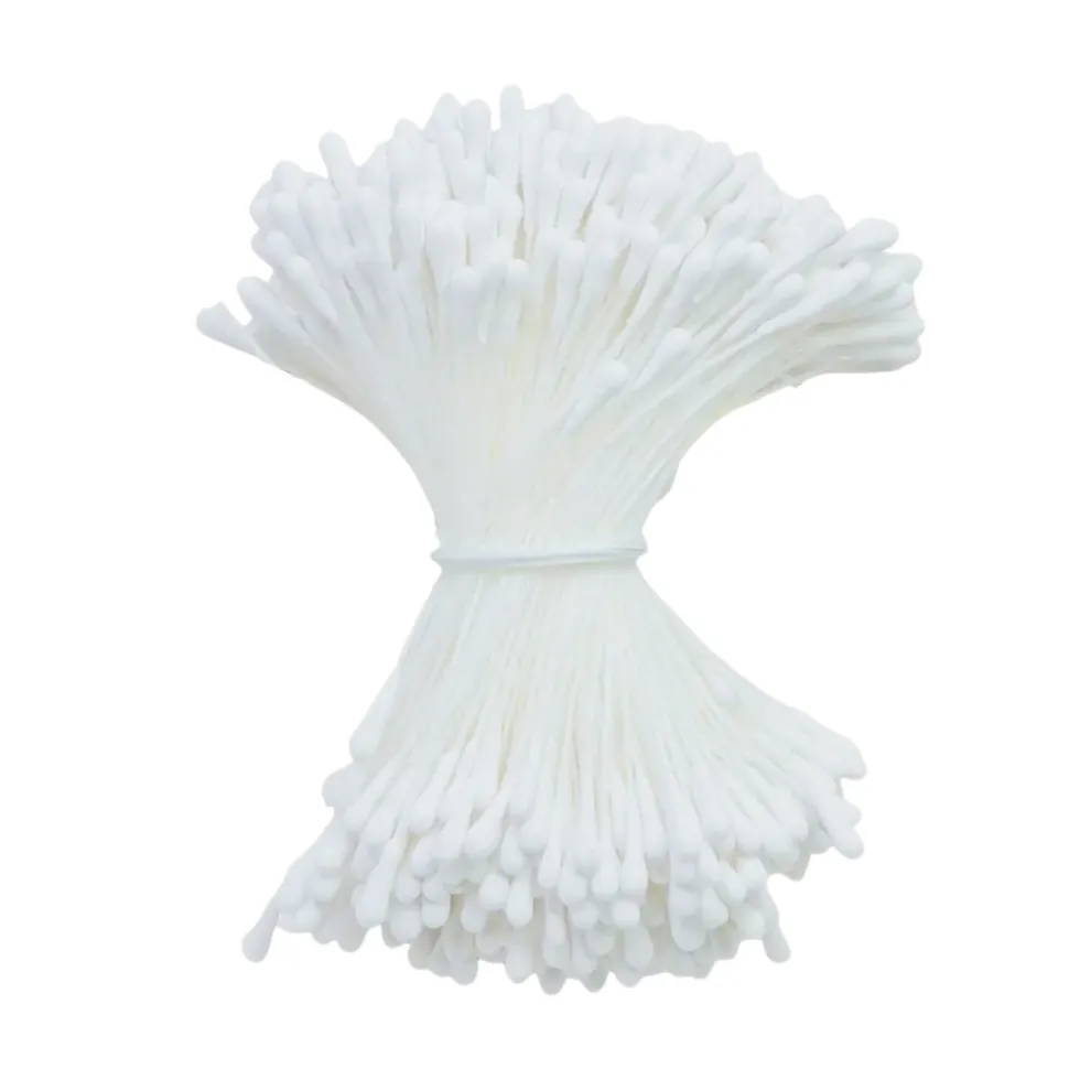 Estambres para Flores Medianos Blancos - Pastkolor
