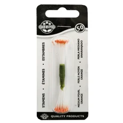 Estambres para Flores Naranja Perlado Medianos