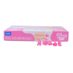 Estampador Letras Maýusculas y Minúsculas 52 piezas Modelo C - PME