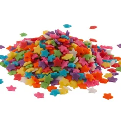 Estrellitas de Azúcar Multicolor 100 gr - Dekora
