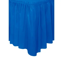 Falda para Mesa color Azul Intenso