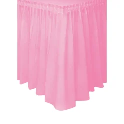 Falda para Mesa color Rosa