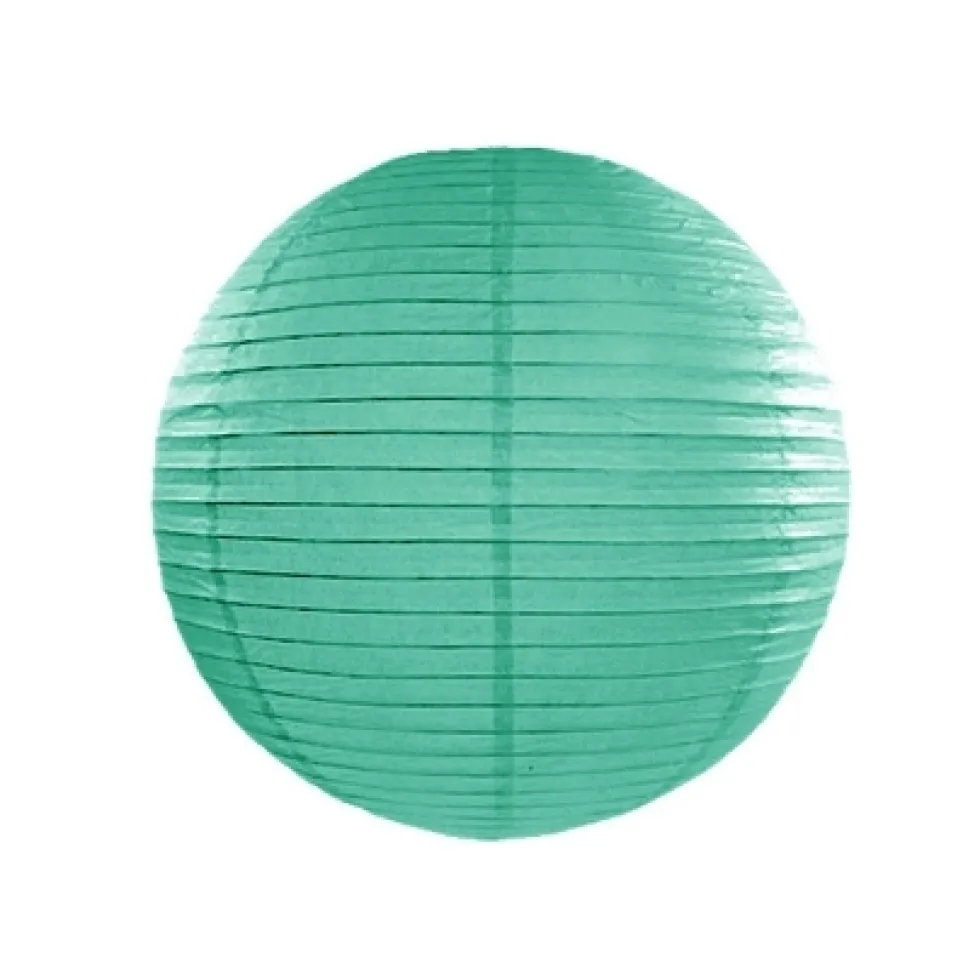 Farolillo de Papel Color Turquesa 20cm