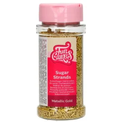 Fideos de Azúcar Dorados 80 gr - FunCakes