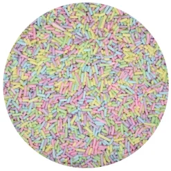 Fideos de Azúcar Multicolor Pastel 80 gr