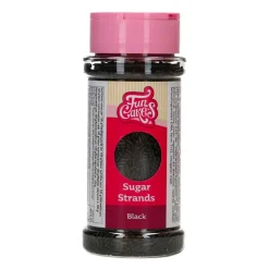 Fideos de Azúcar Negros 80 g - Funcakes