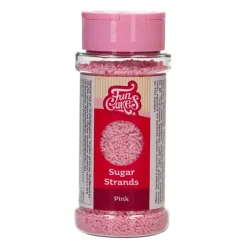 Fideos de Azúcar Rosas 80 gr - Funcakes