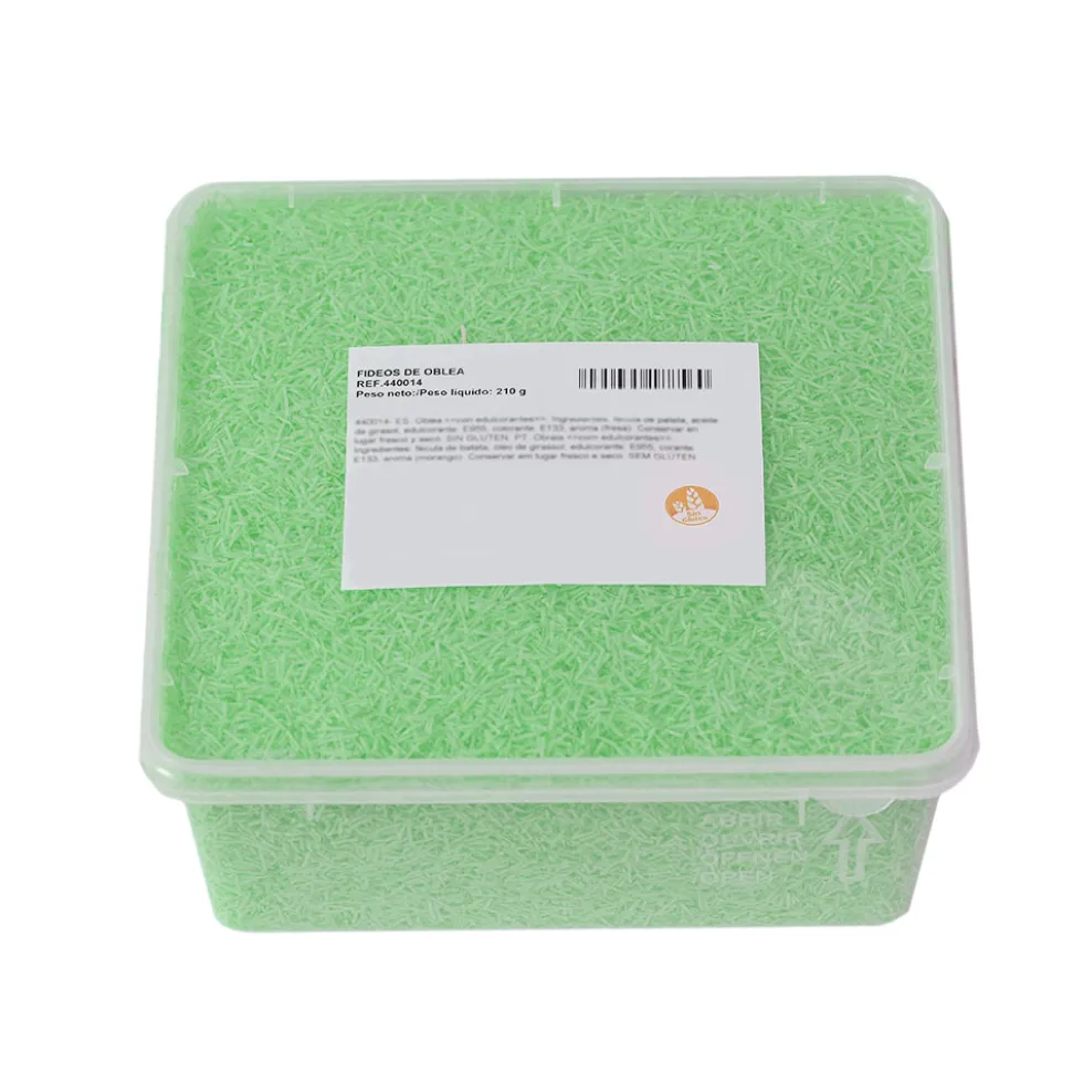 Fideos de Oblea Verdes 210 gr