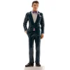 Figura de Boda Hombre con Traje Azul 16 cm
