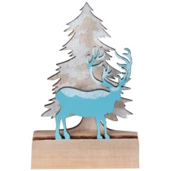 Figura de Madera Winter Blue 10 cm