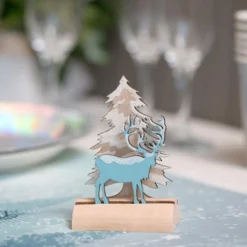 Figura de Madera Winter Blue 10 cm