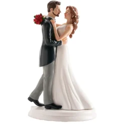 Figura Novios Bailando el Vals 21cm