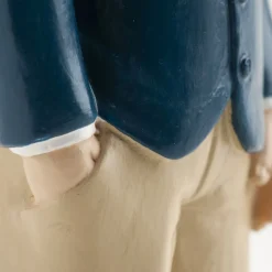 Figura para Tarta Comunión Niño con Corbata Roja