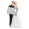 Figura para Tarta Just Married 14 cm - Partydeco