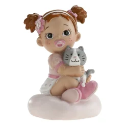 Figura para Tarta Niña Bautizo Modelo A