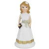 Figura para Tarta Niña Comunión Rubia 14 cm