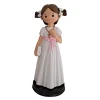 Figura para Tarta Niña con Biblia 15cm