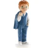 Figura para Tarta Niño de Comunión Moderno 16 cm