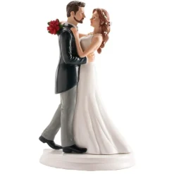 Figura para Tarta Pareja Bailando Vals 20 cm