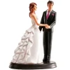 Figura para tarta Pareja de Boda romántica 20cm