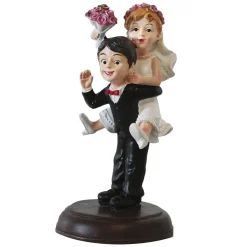 Figura para Tartas Novio Llevando a Novia 16 cm
