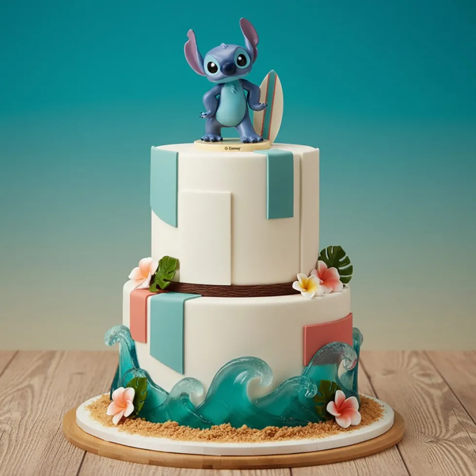 Figura para Tarta Stitch 9 cm