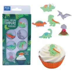 Figuras de Azúcar Dinosaurios 6 ud