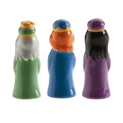 Figuras para Roscón de Reyes Damas de Oriente 3 ud