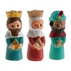 Figuras para Roscón Reyes Magos Caras 3 ud