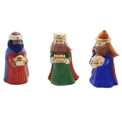 Figuras Roscón Reyes Magos Túnica 3 ud