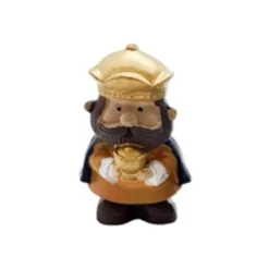 Figurita Roscón de Reyes Rey Melchor Lujo
