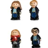 Figuritas para Roscón Escuela de Magia - 4 ud